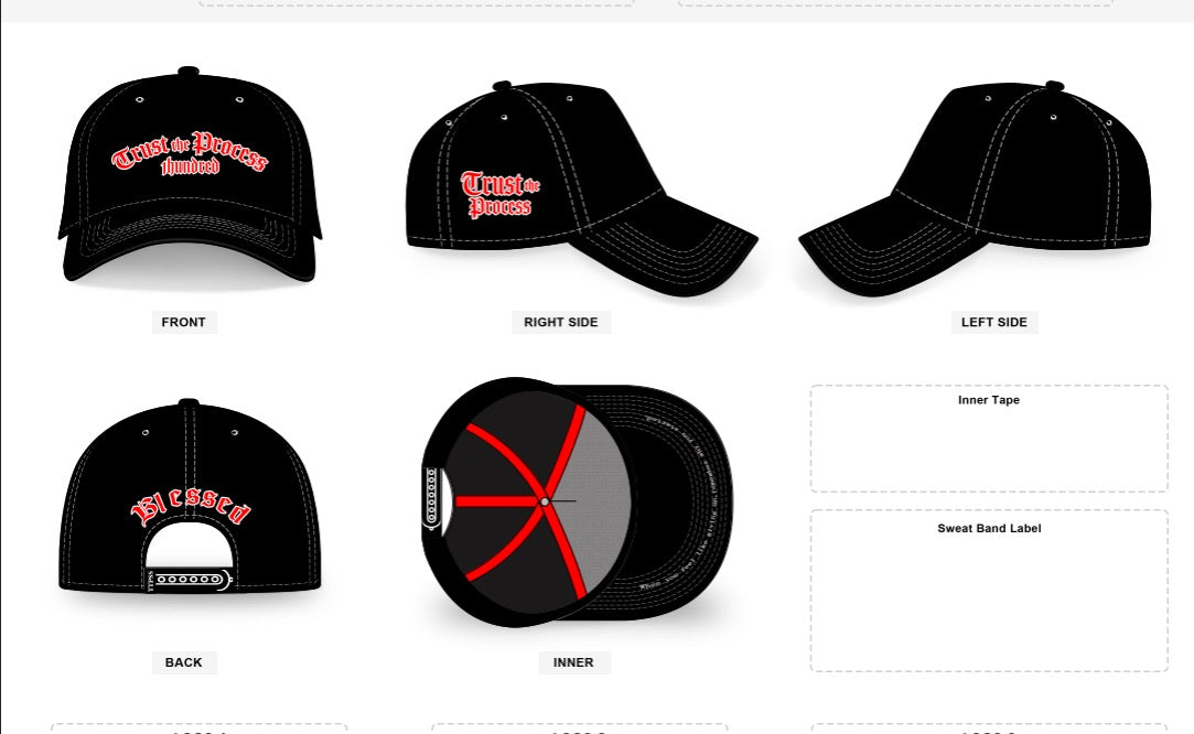 Trust the Process - Black Cap